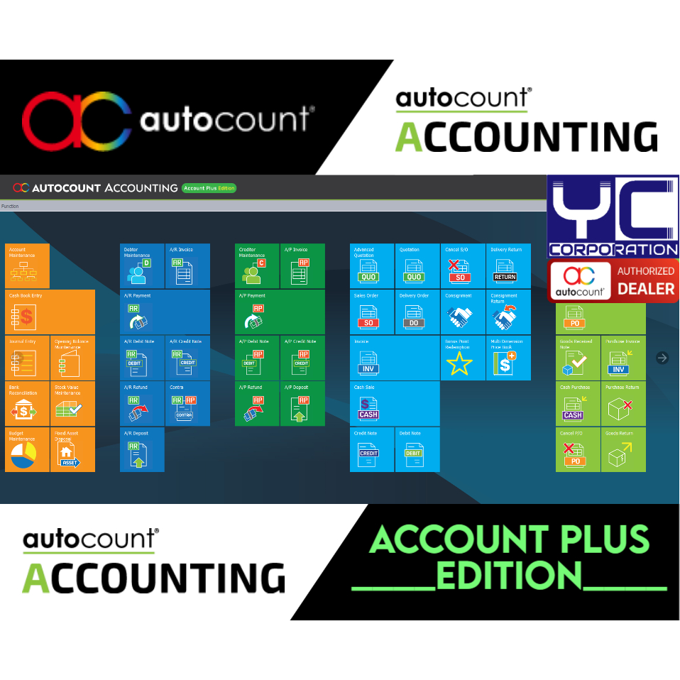 AutoCount Accounting 2.0 Account Plus Edition | Shopee Malaysia