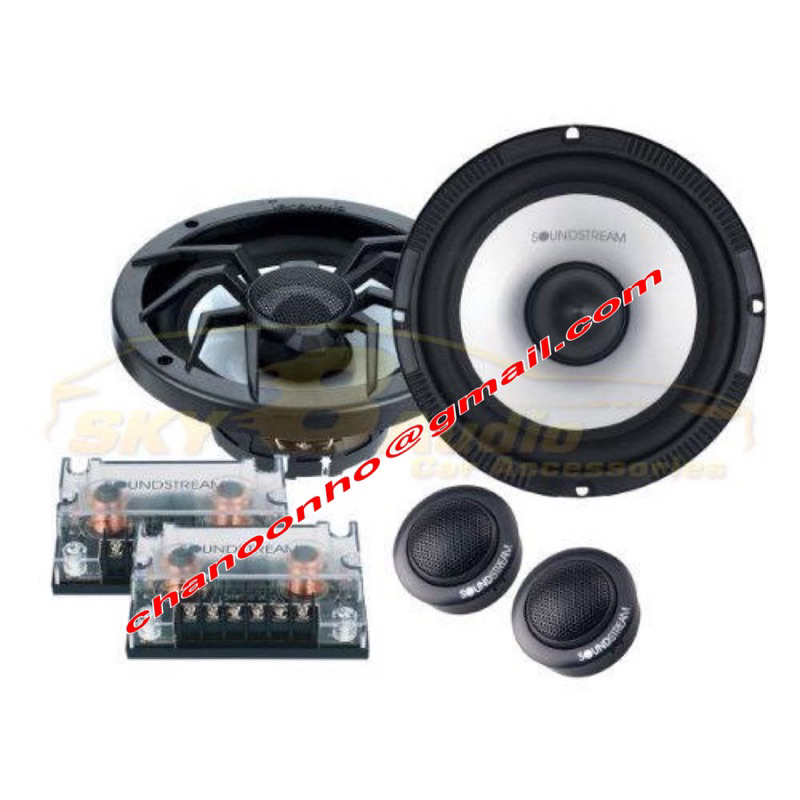 SOUNDSTREAM SC-6T 6.5” ARACHNID SERIES COMPONENT SPEAKER SYSTEM ...