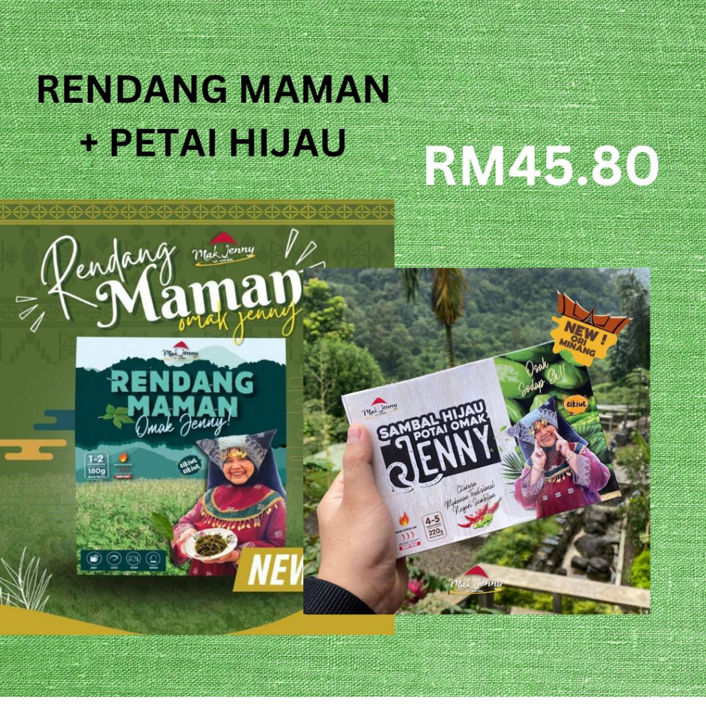 NEW!! TERBARU RENDANG MAMAN OMAK JENNY MAK JENNY MASAKAN TRADISIONAL ...