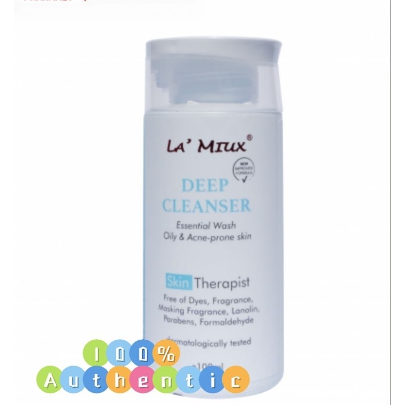La miux Skin Therapist Deep Cleanser 🔥 Acne skin | Shopee Malaysia