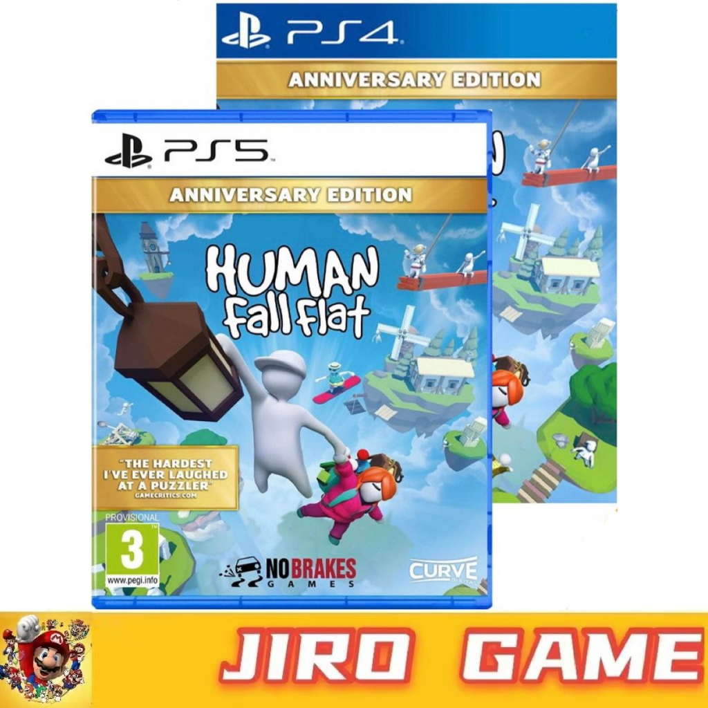 PS4/PS5 Human Fall Flat Anniversary Edition (R2)(English/Chinese)(NEW