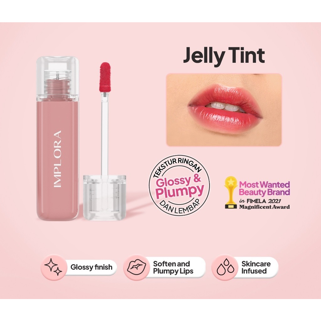 IMPLORA Jelly Tint / Lip Tint Implora / Implora Liptint | Shopee Malaysia