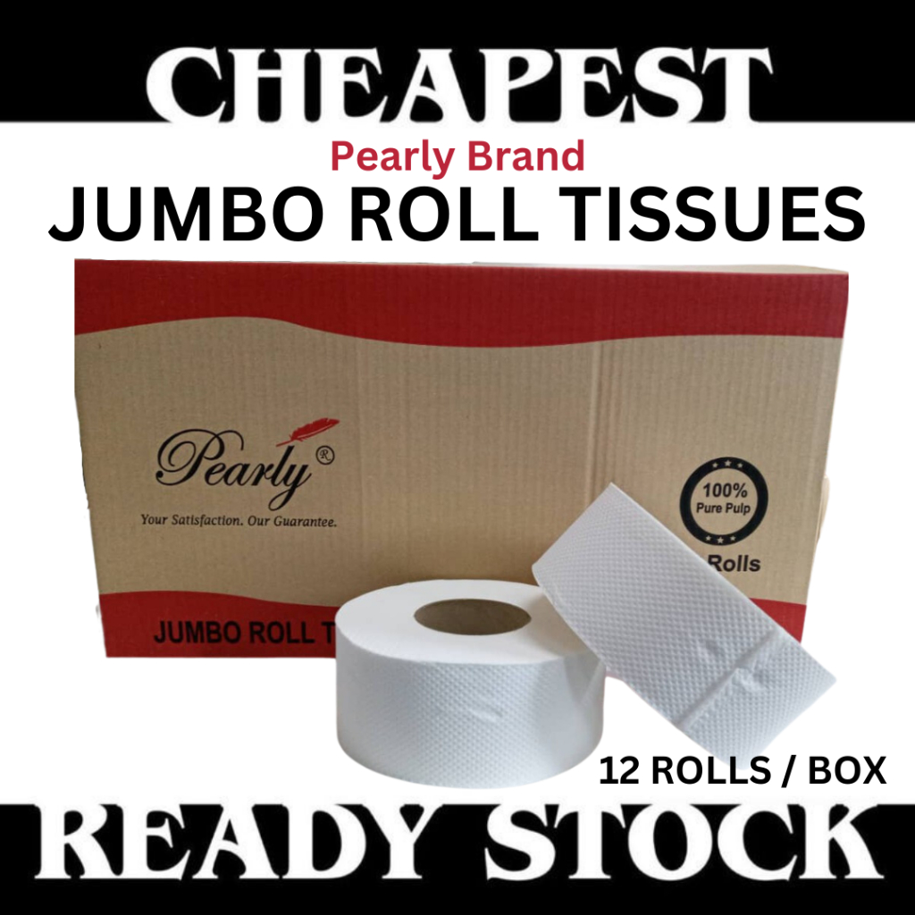 Jumbo Roll Tissue 100 Pulp (12rolls /ctn) Shopee Malaysia