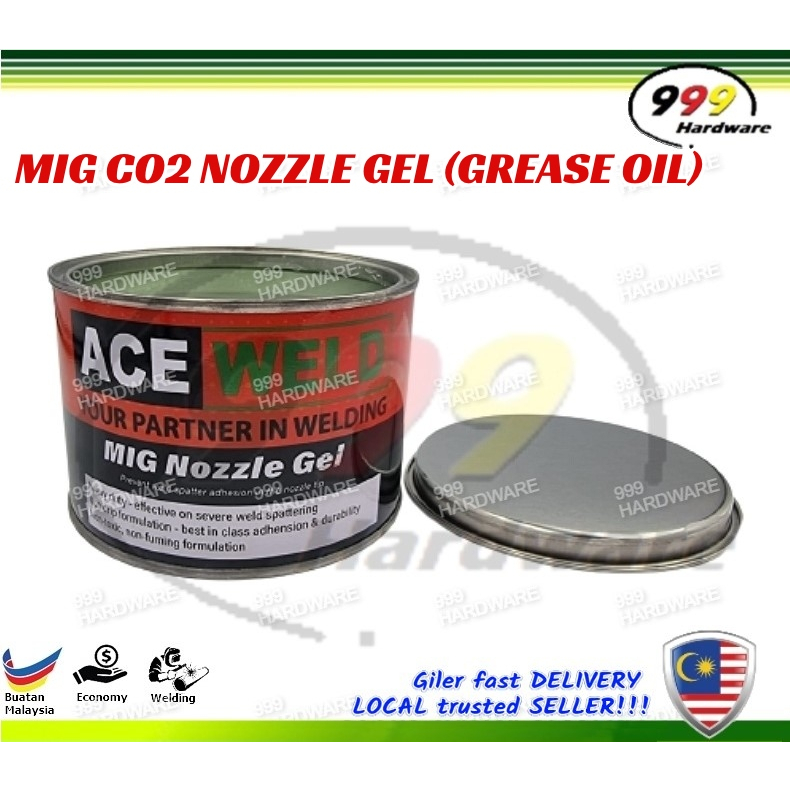 999 MIG CO2 NOZZLE GEL ( GREASE OIL) 400G / ANTI SPLATTER OIL / NOZZLE