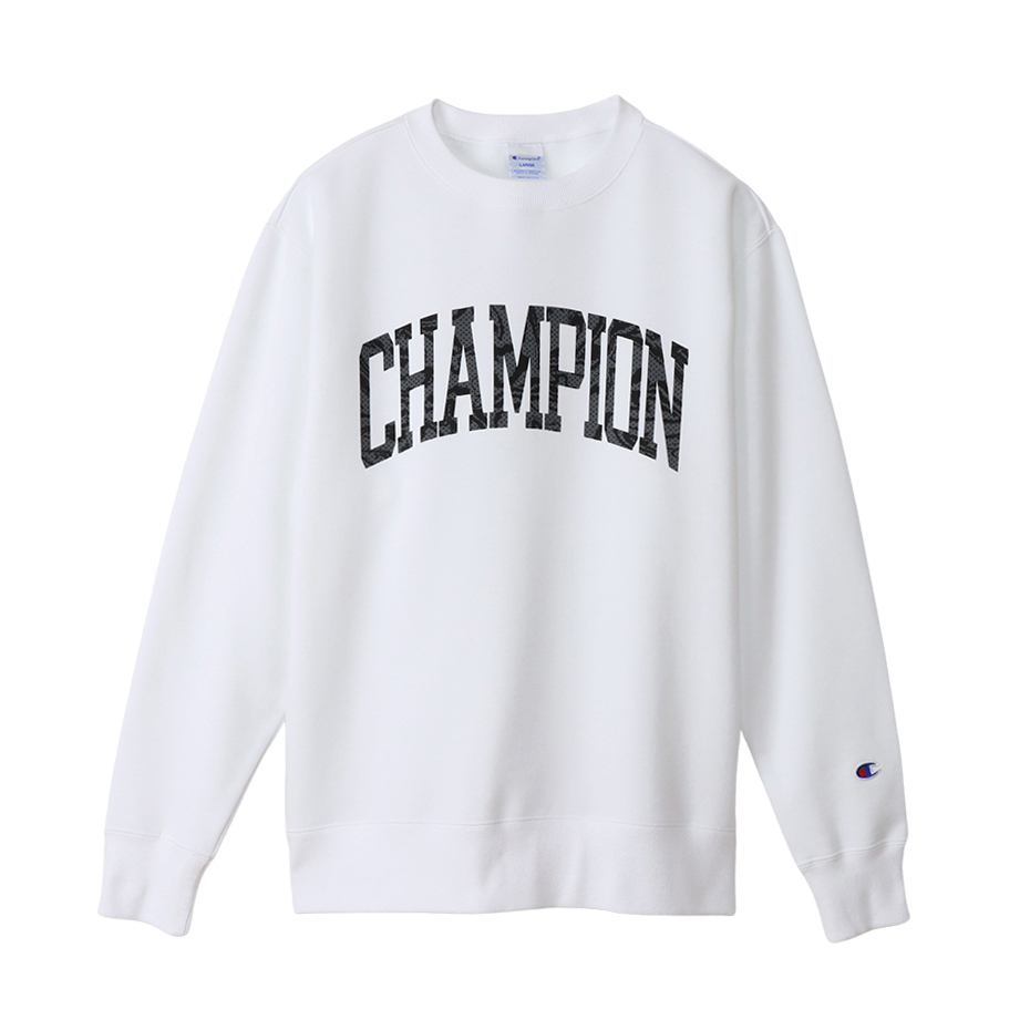 Mens champion sweatshirt white best sale