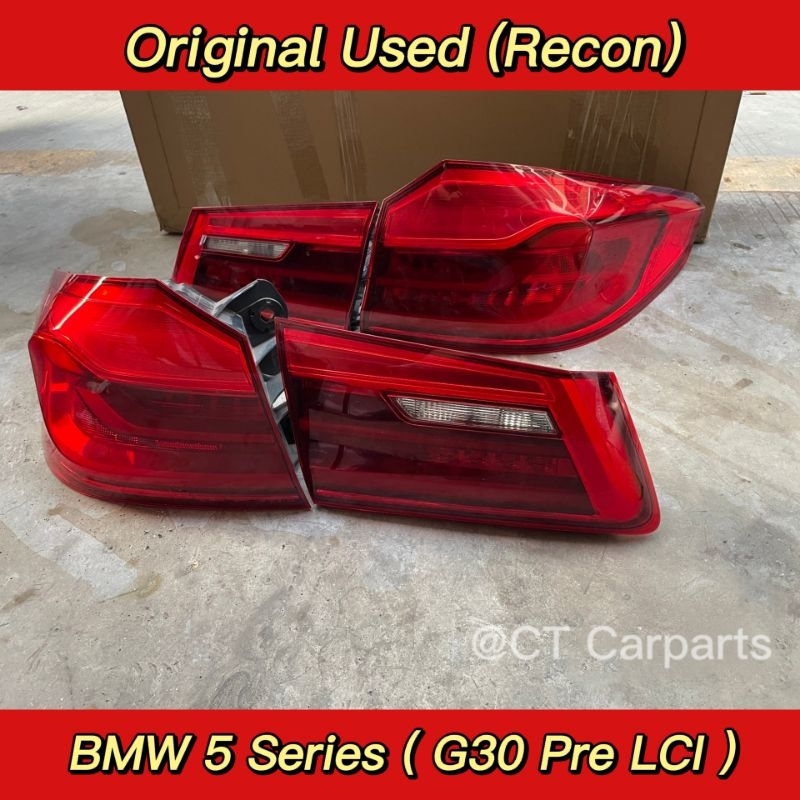 BMW 5 Series G30 Pre LCI Tail lamp Original G30 Tail light Original
