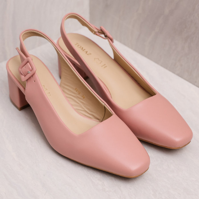 Tomaz YX10 Ladies Block Heels Shopee Malaysia