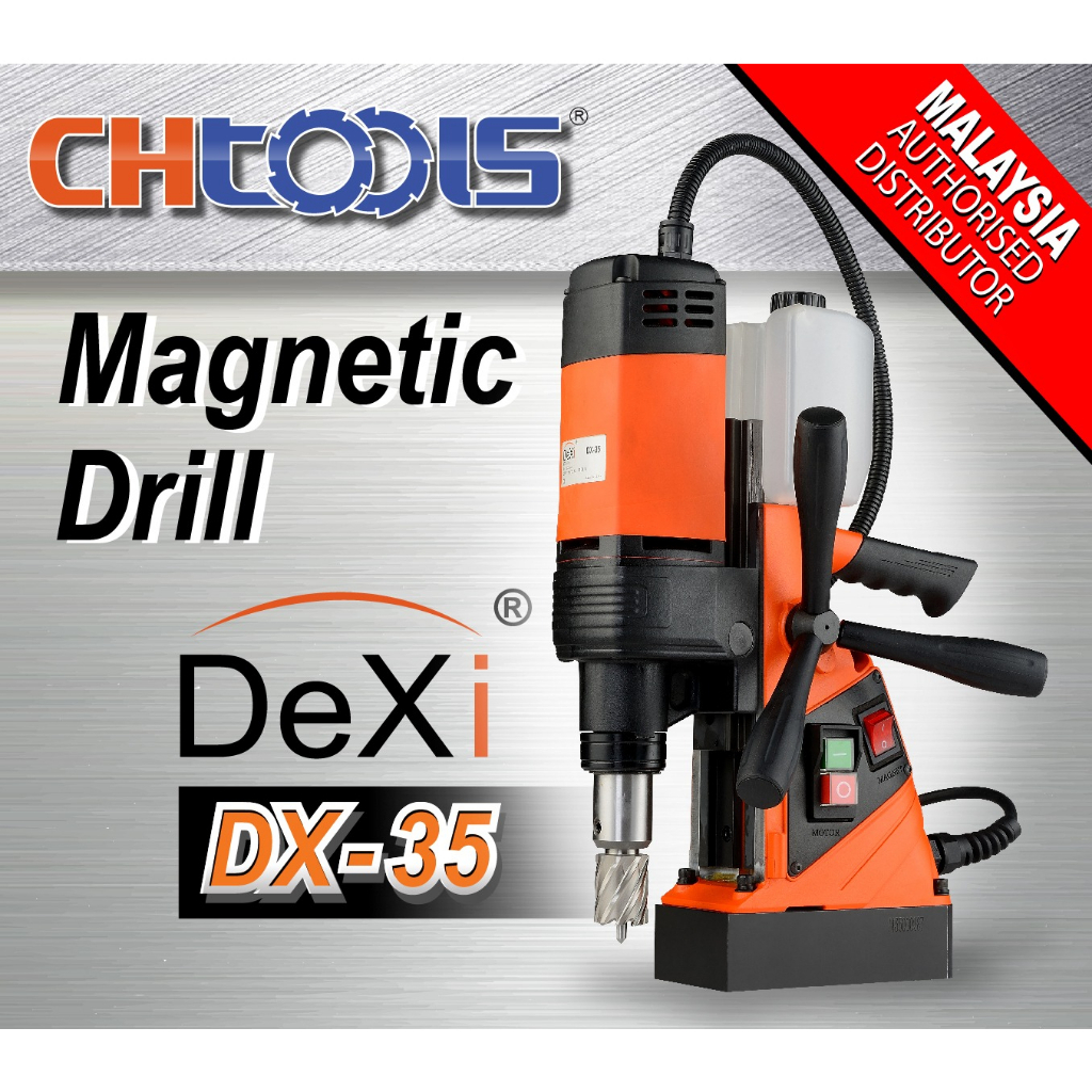 CH TOOLS HEAVY DUTY MAGNETIC DRILL CUTTER MACHINE ( DX35 ) | Shopee ...