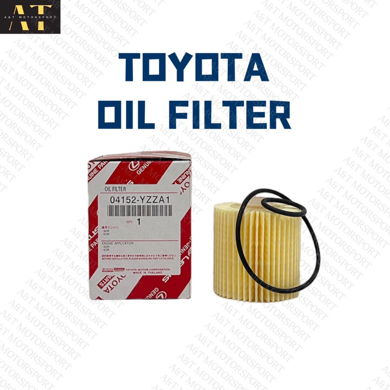 Toyota Oil Filter 04152YZZA1 Shopee Malaysia