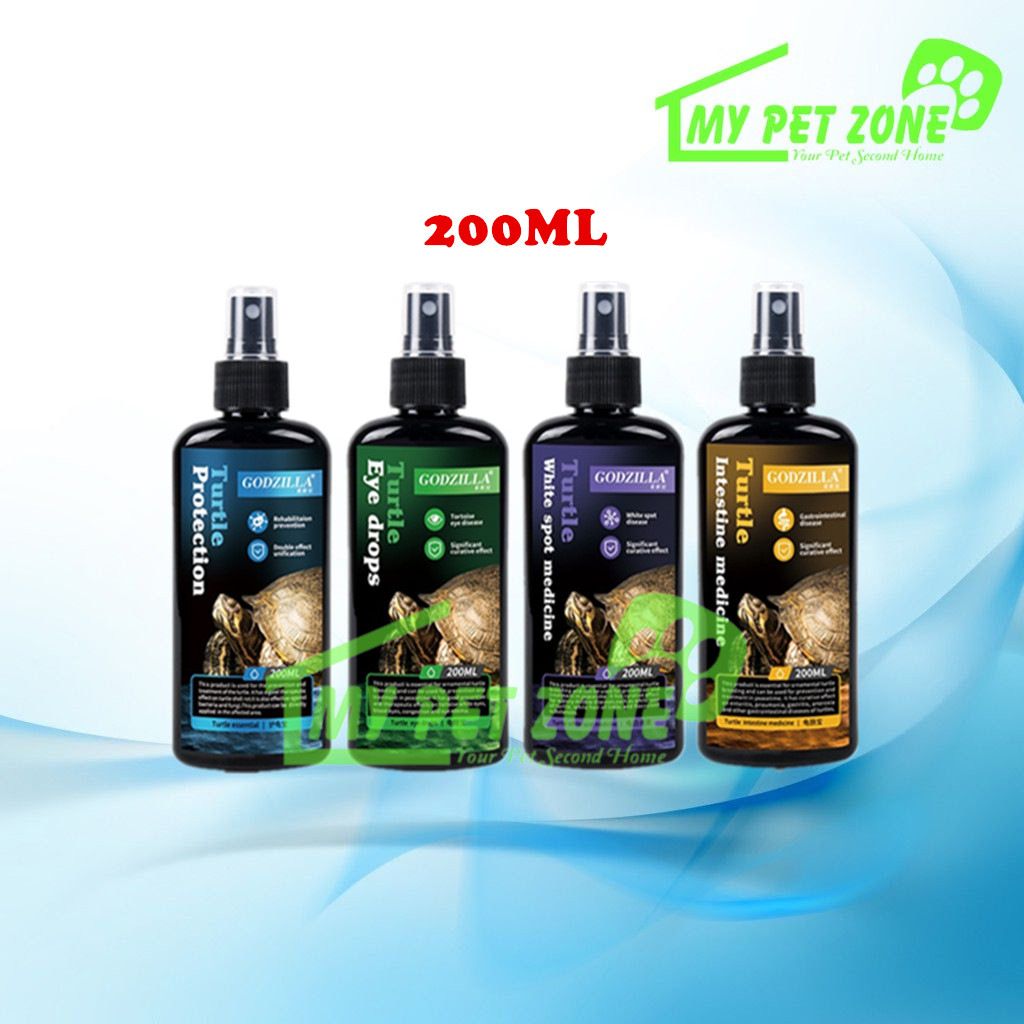Jonsanty Godzilla Turtle Tortoise White Spot / Eye Drops / Intestine ...