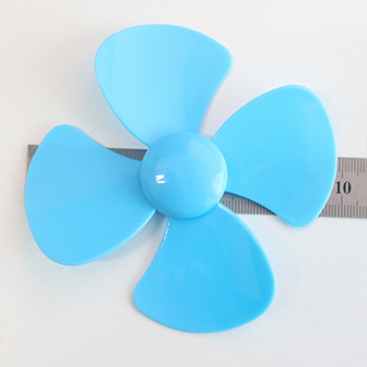 Blue 4 blade 100mm