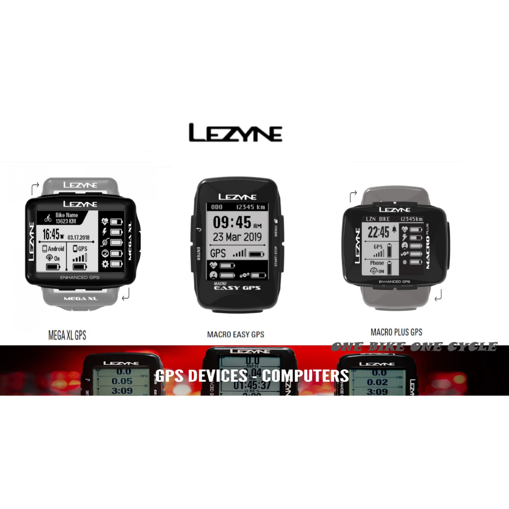 Lezyne macro cheap easy gps