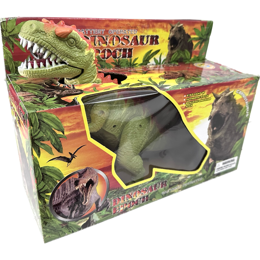 Kids Toy Carnotaurus Electric Walking Dinosaur Toy | Shopee Malaysia