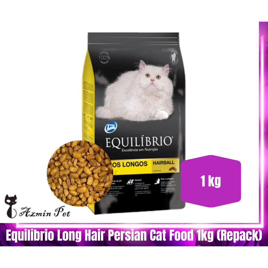 Equilibrio Long Hair Persian (Cat Food) 1KG (REPACK) Shopee Malaysia