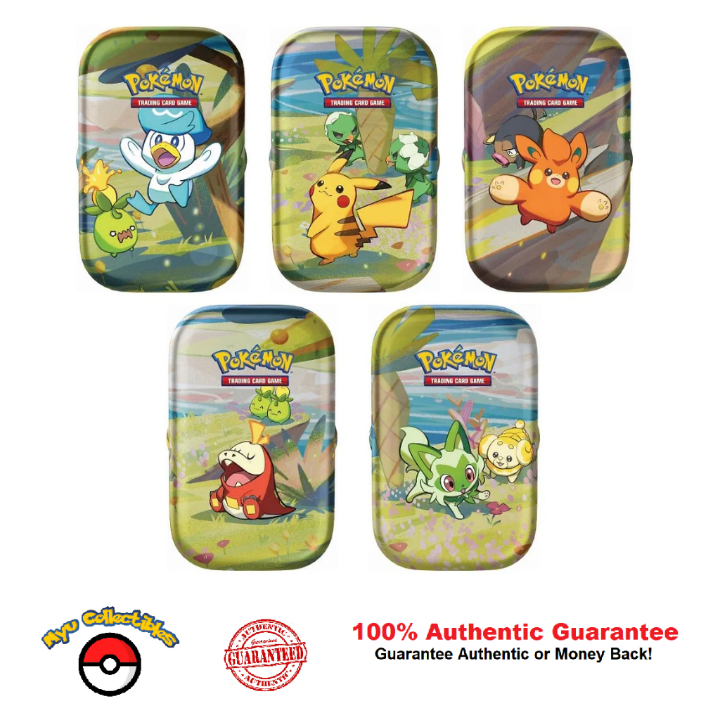 [READY STOCK] Pokemon TCG: Paldea Friends Mini Tins | Pokemon TCG: Q2 ...