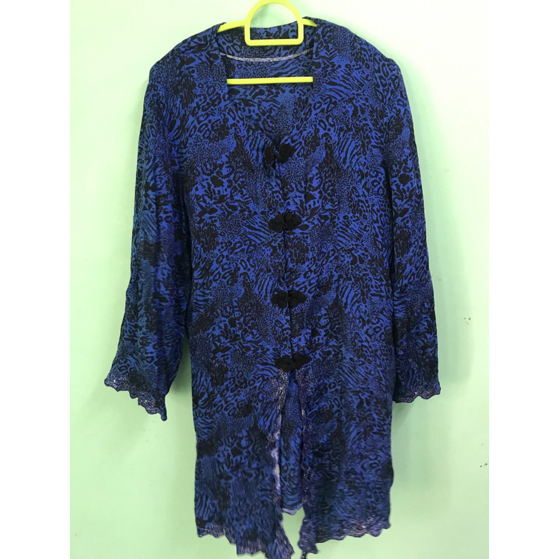 baju kebaya warna biru | Shopee Malaysia