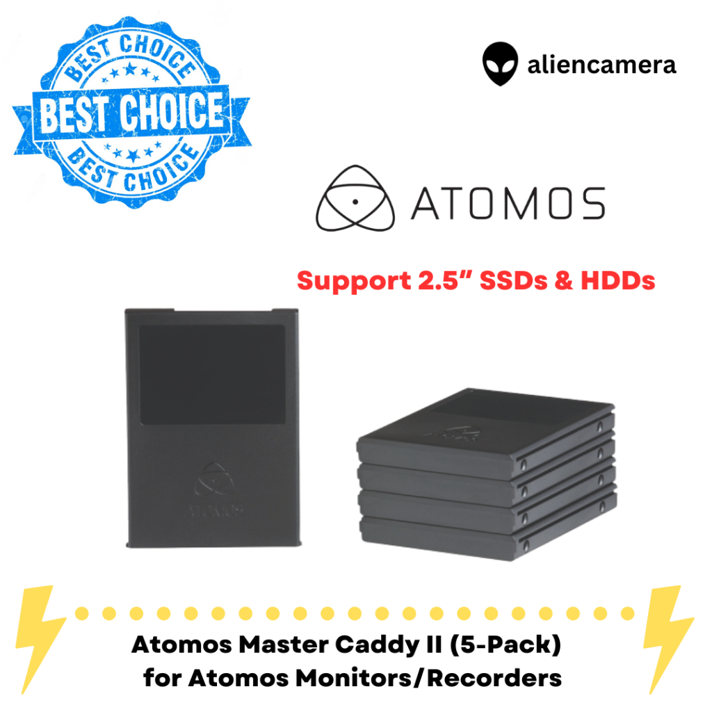 Atomos Master Caddy II (5Pack) for Atomos Monitors/Recorders Shopee