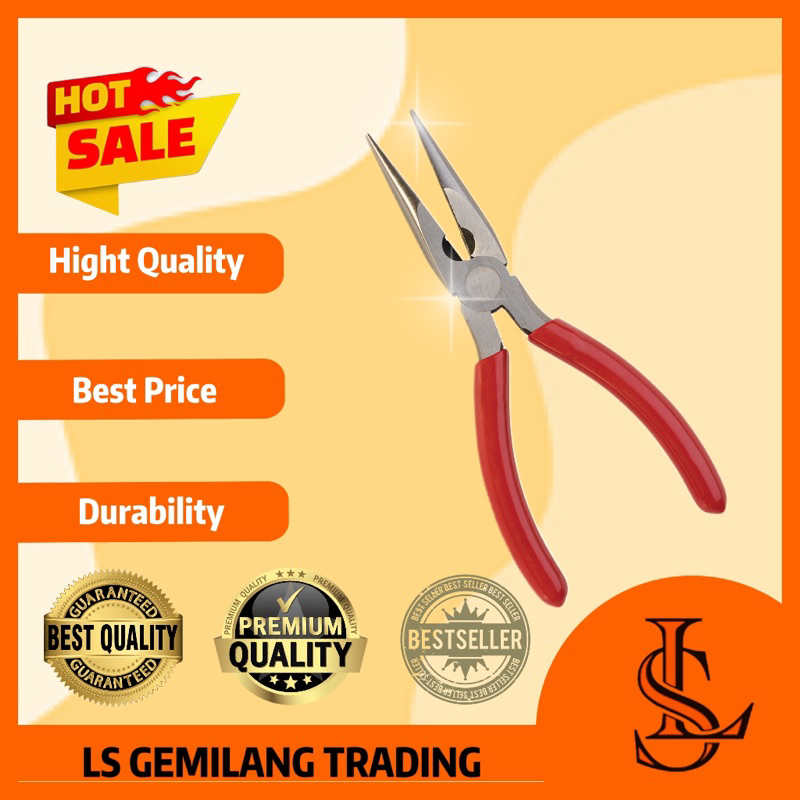 DIAMOND 5'' INCHES LONG NOSE PLIERS Shopee Malaysia