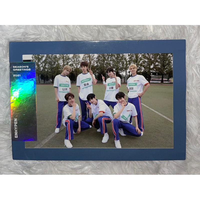 ENHYPEN OFFICIAL PHOTO FRAME LIMITED POB SEASON’S GREETINGS 2021 ...