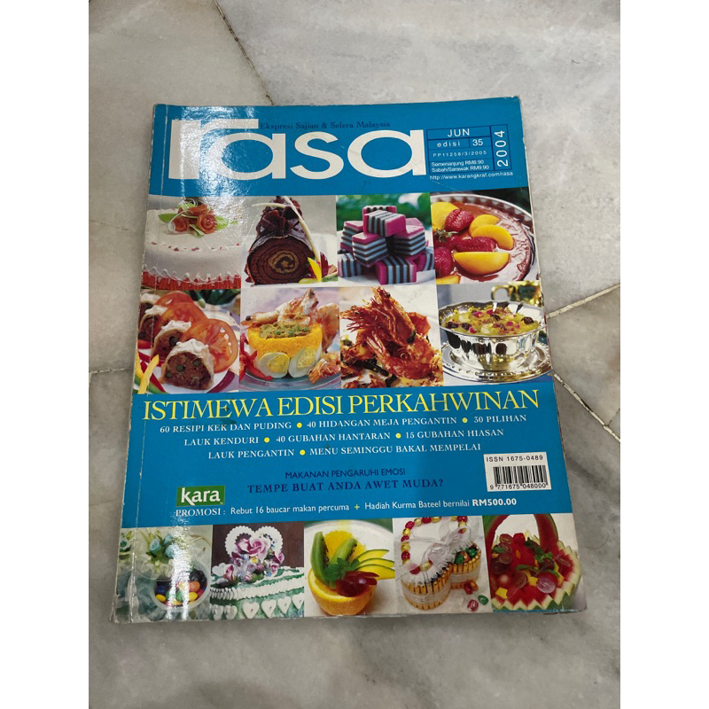 majalah lama “RASA” , “SAJI” (buku resipi masakan) | Shopee Malaysia
