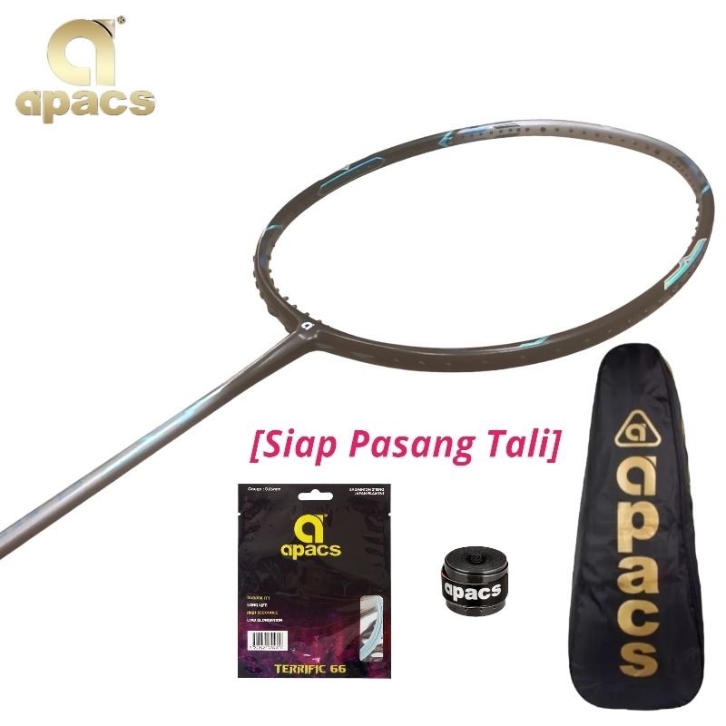 New Arrivals Apacs Z Series II Free Stringing (Foc Grip) Badminton ...