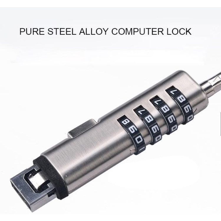 Universal Security USB port 4 Digit Password Combination Lock for PC