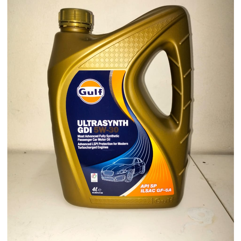 Gulf Ultrasynth GDI 5W30 Fully Synthetic Car Engine Oil Shopee Malaysia