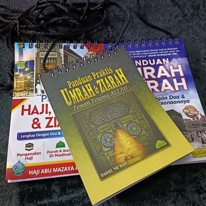 Panduan Haji Umrah Bertali Ziarah Kalis Air Buku Doa Shopee Malaysia