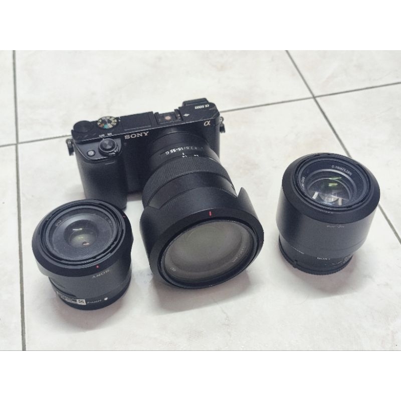 Sony Camera A6000, Lens and Gimbal Shopee Malaysia