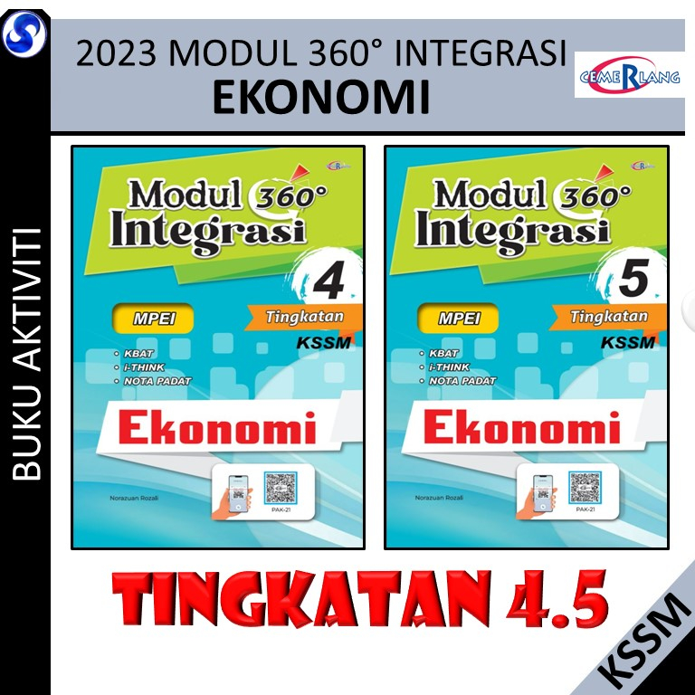 2023 Modul 360 Integrasi Ekonomi Tingkatan 45 Kssm Cemerlang Shopee Malaysia 