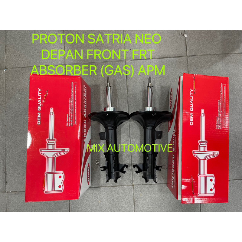 100 APM FRONT DEPAN FRT BELAKANG REAR RR SHOCK ABSORBER GAS