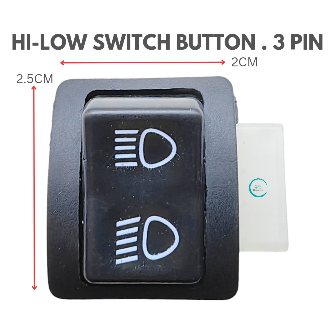 HIGH LOW SWITCH BUTTON HI LOW SWITCH BUTTON WAVE 100 R W125 WAVE 125 S