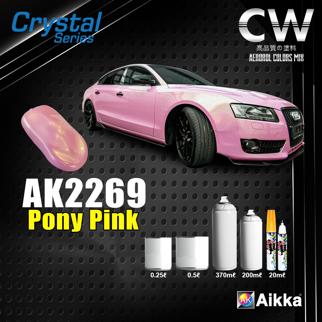 2k-paint-aikka-ak2269-pony-pink-crystal-series-color-car-motor