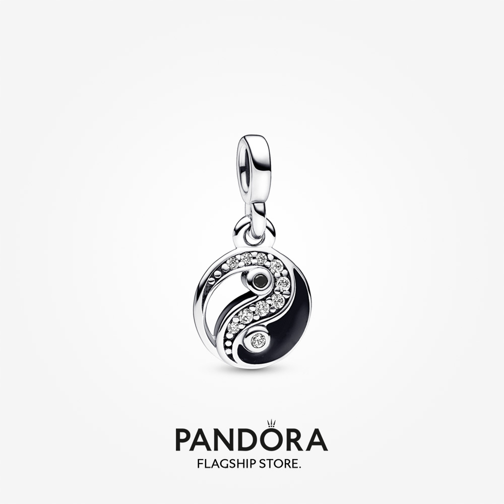 Pandora yin yang charm sterling silver deals