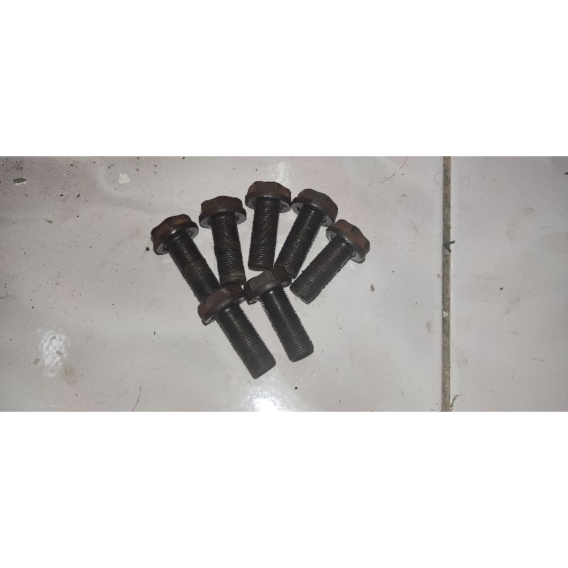 screw/skru flywheel wira 91 92 93 evo rvrt vr4 perdana v6 twin turbo