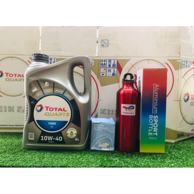 TOTAL OIL 7000 SN SEMI SYNTHETIC ENGINE OIL 10W-40(4L) | Shopee Malaysia