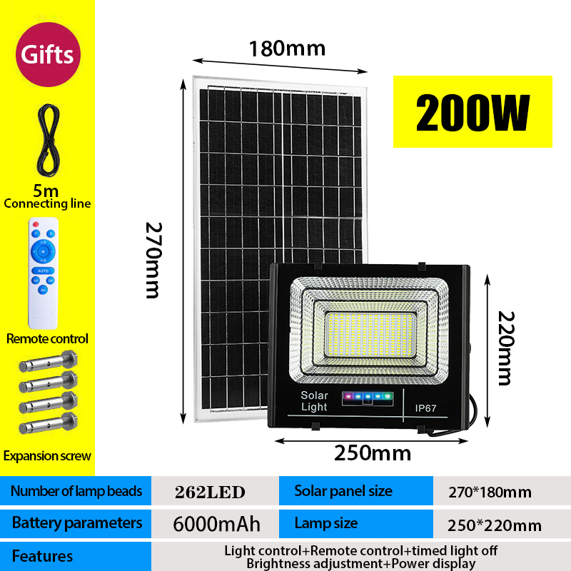 1000W Lampu Solar Light Outdoor Lighting Solar Lamp LED Solar Spotlight ...