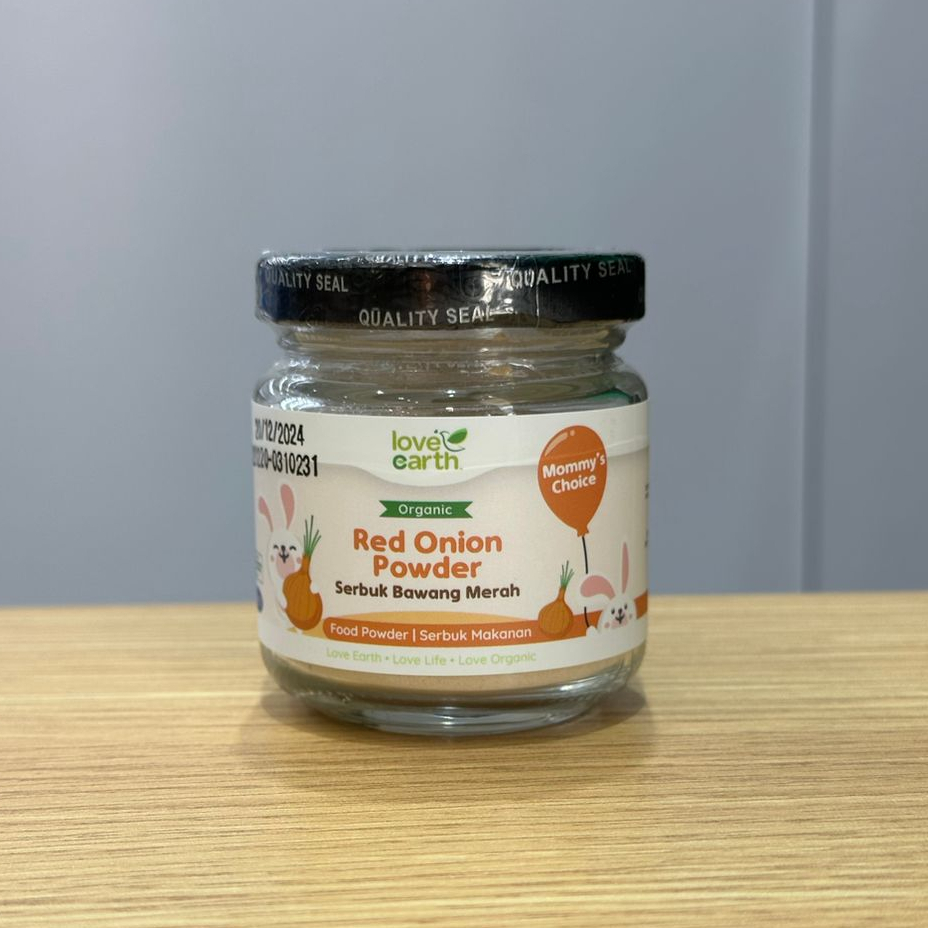 LOVE EARTH ORGANIC RED ONION POWDER (30G) Shopee Malaysia