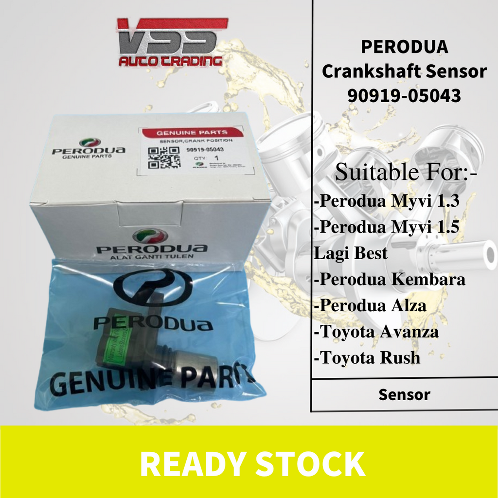 ORIGINAL CRANKSHAFT CRANK SENSOR PERODUA ALZA MYVI 1.3 1.5 LAGI BEST