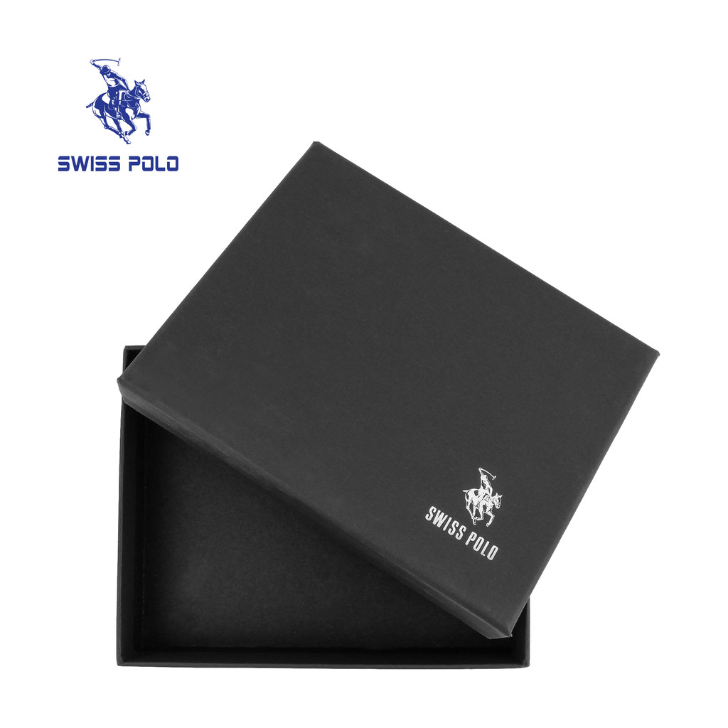 Swiss Polo Premium Box For Short Wallet / Purse - Black SPX-S | Shopee ...