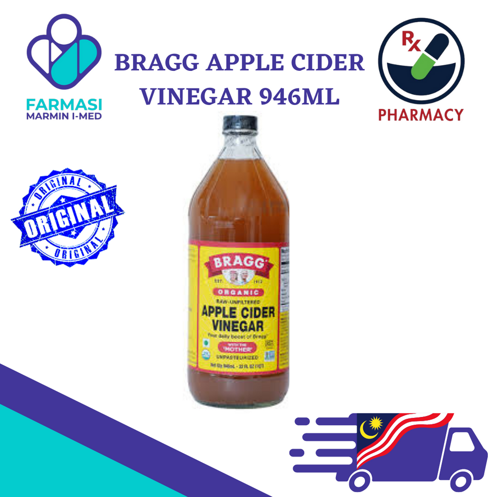 BRAGG APPLE CIDER VINEGAR 946ML Shopee Malaysia