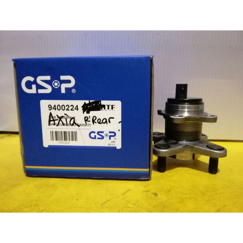 Perodua Axia Rear Wheel Tyre Bearing Belakang Tayar Gsp Shopee Malaysia