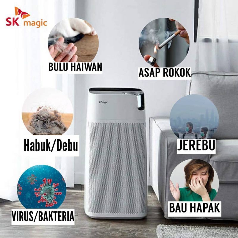 sk magic top air purifier rental Shopee Malaysia