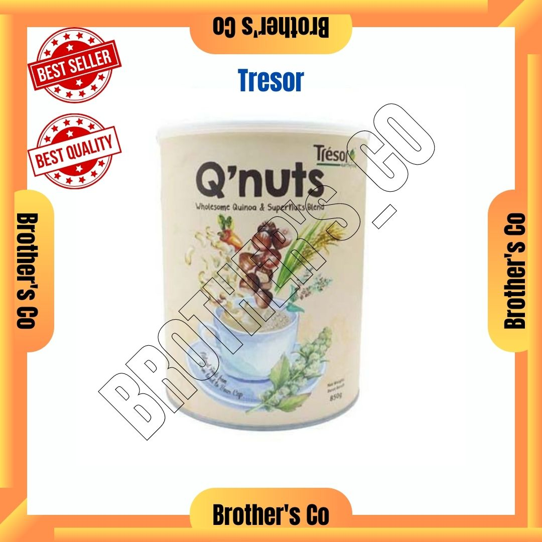 TRESOR EARTHFOOD Q'NUTS [ Wholesome Quinoa & Supernuts blend ] 850g