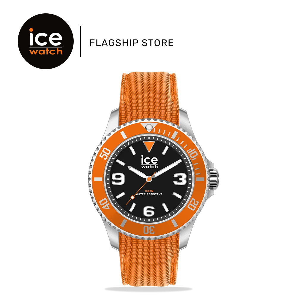 Ice Watch ICE Steel Orange Black Medium 020375 Shopee Malaysia