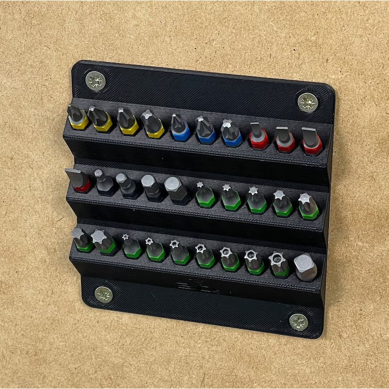 screw-driver-bit-wall-mount-3d-printed-workshop-storage-drill-bit