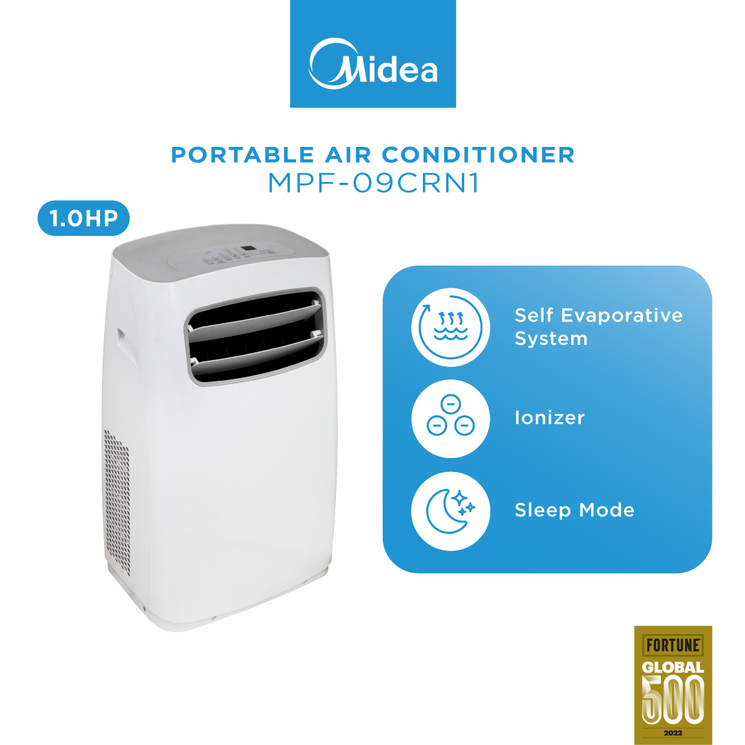 Midea Mpf 09crn1 Mpf 12crn1 Portable Air Conditioner Aircond Air Cond Shopee Malaysia 1867