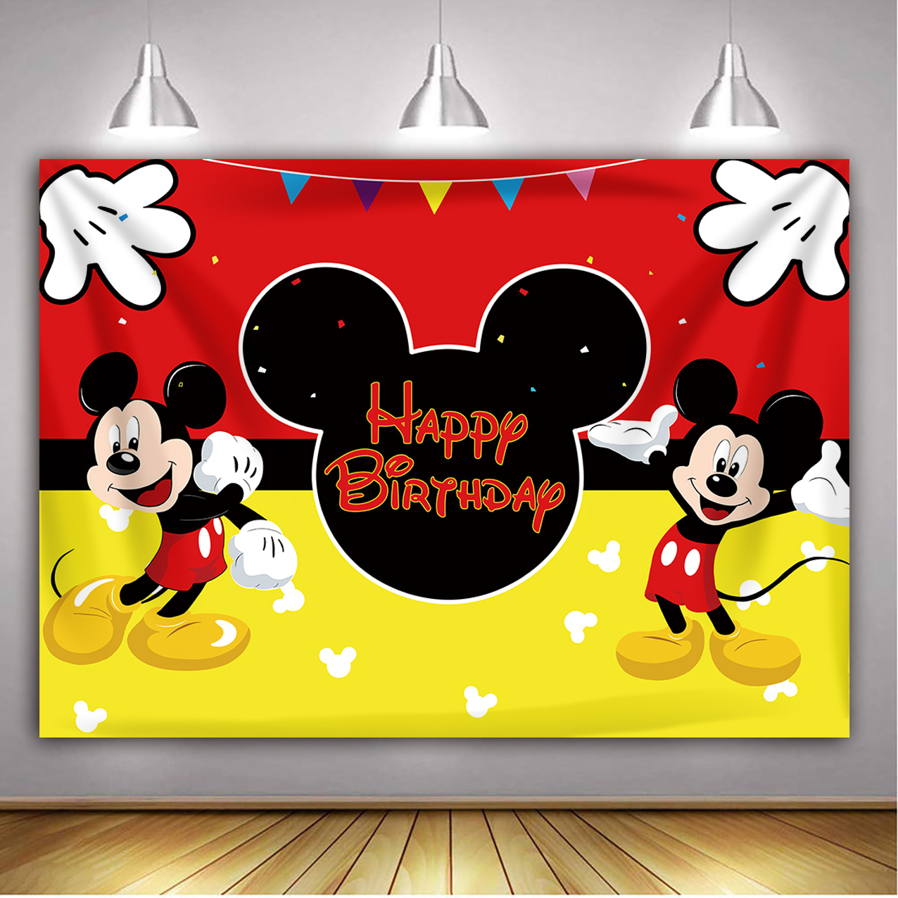 Mickey Mouse Birthday Decorations menetapkan Mickey Mouse Tema Hari ...