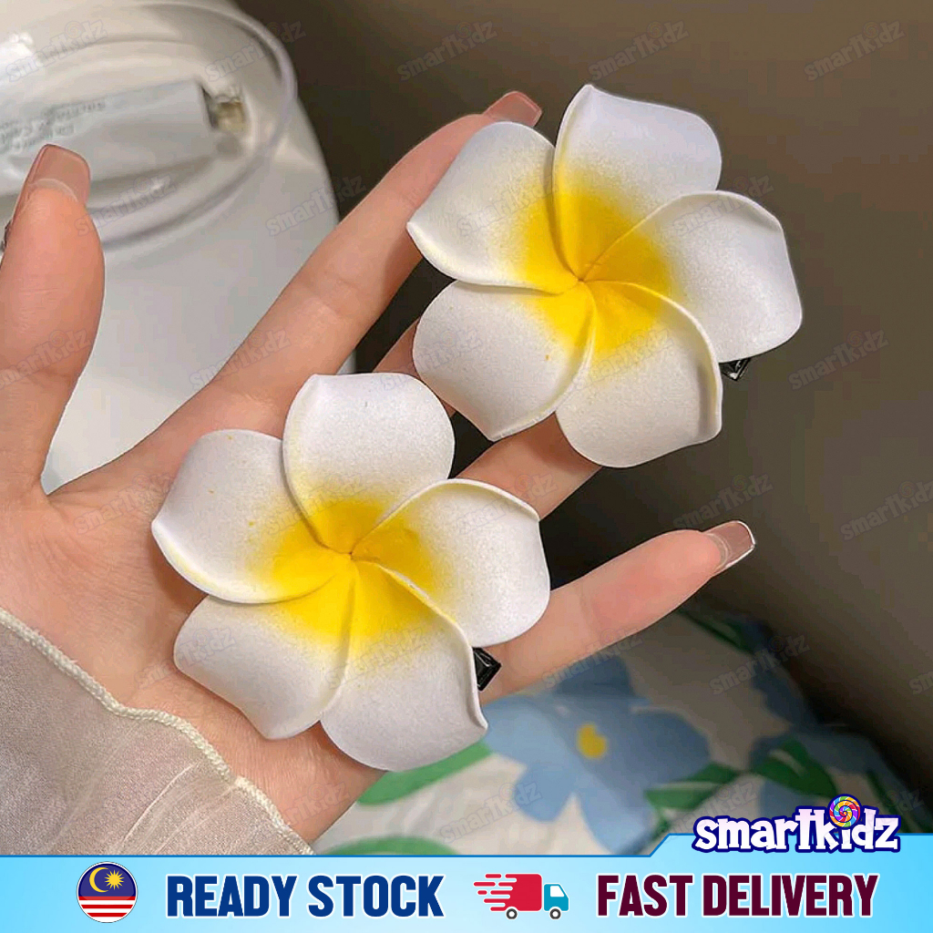 [1pcs] Plumeria Hawaiian Artificial Flower Hand Craft Flowers
