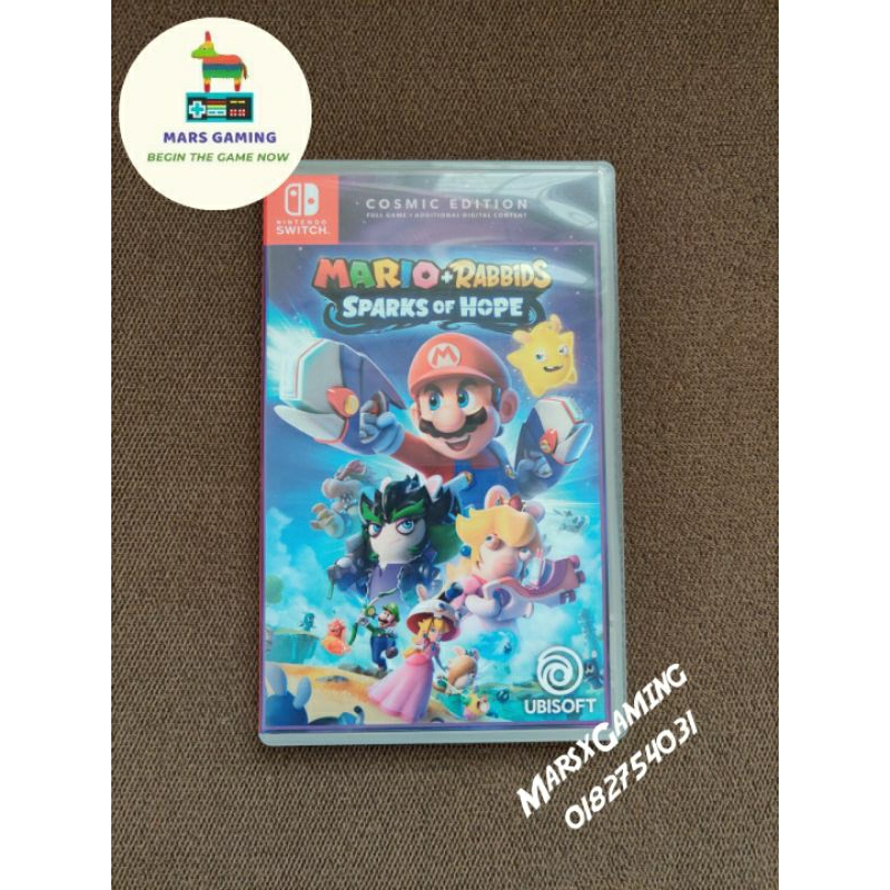 Nintendo Switch Mario Rabbit Sparks Of Hope Used | Shopee Malaysia